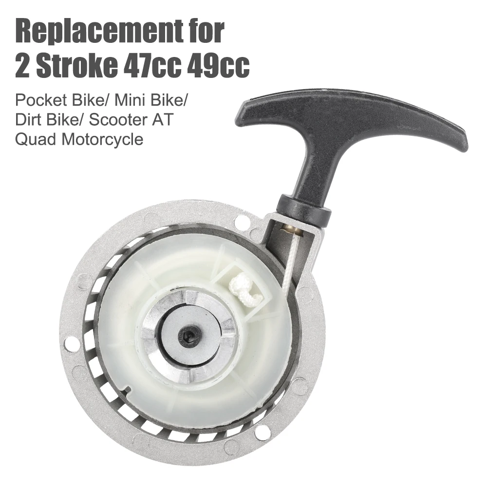 XCAN Тяговый Стартер Для 47cc-49cc 2-тактный Мини-выключатель Зажигания Мотоцикла