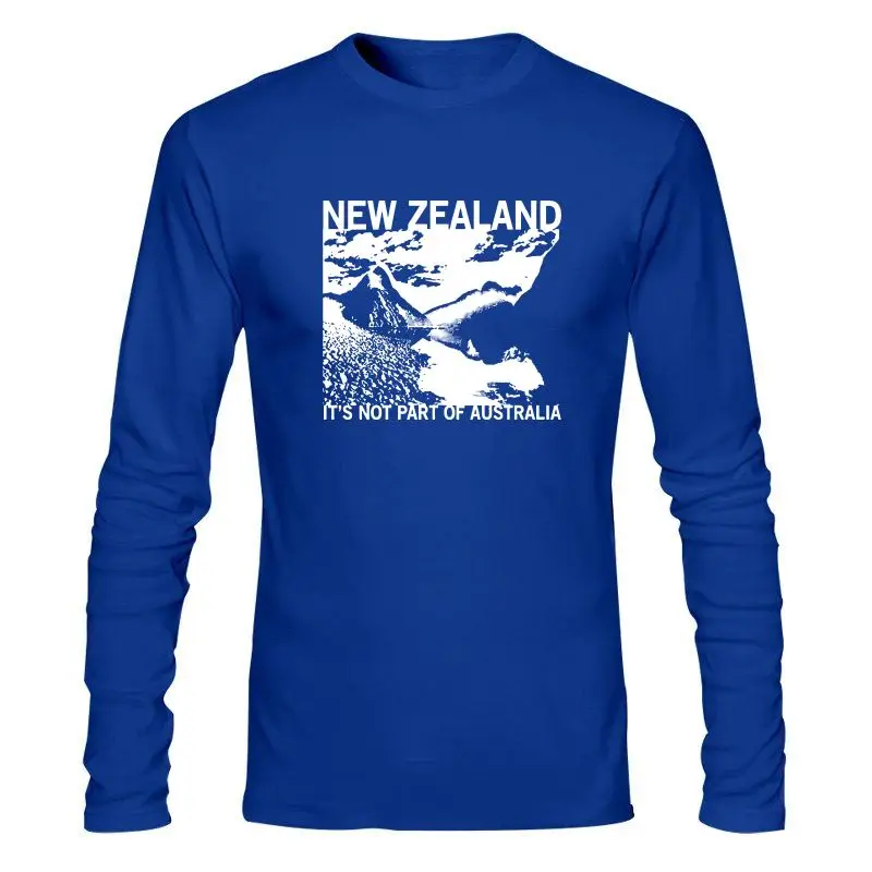 Мужская одежда новая Зеландия это не часть Австралии футболка новые известные