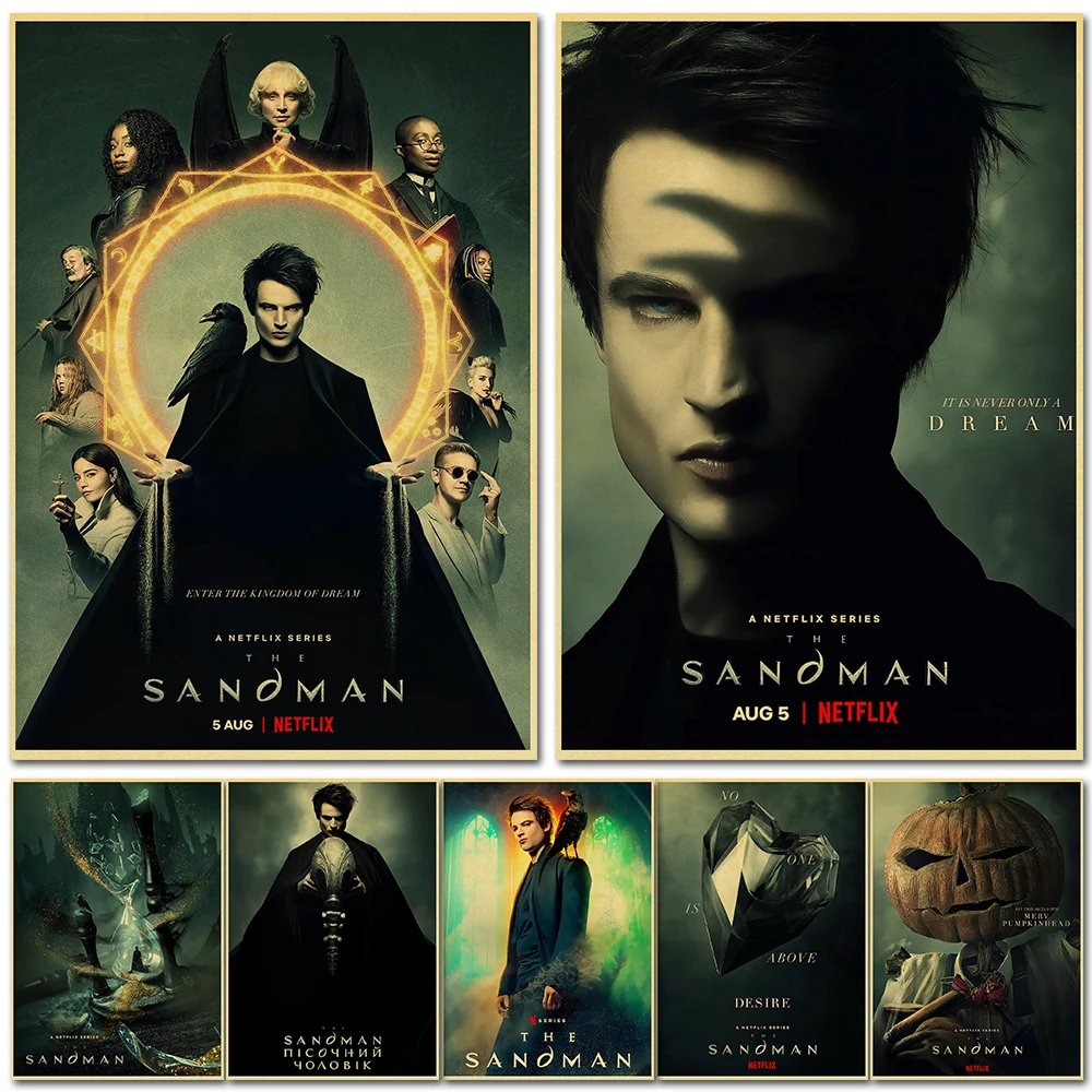 

The Sandman Movie Poster Wall Chart Prints and Posters Home Living Bed Room Decor Art Bar Cafe Pictures Frameless Wall Painting