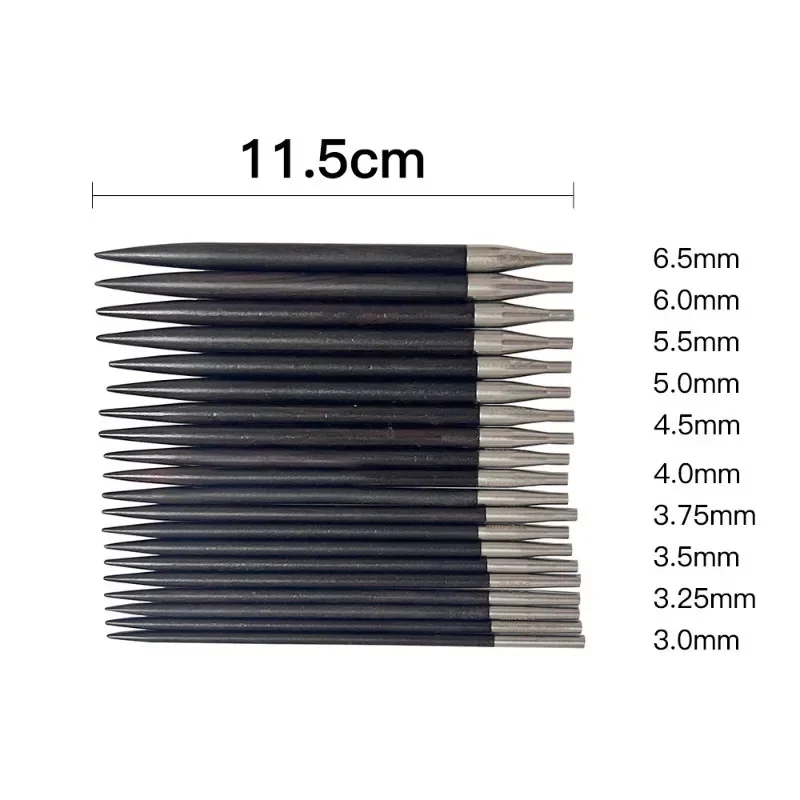 Фото Набор из 10 игл для удаления кольцевых колец (Ebony Removal Ring Needle) 3.0-6 мм, в полиуретановом пакете №3