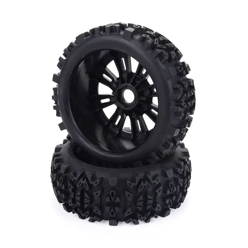 

17mm Hub Wheel Rim & Tires Tyre for 1/8 Off-Road RC Car Buggy Redcat Team Losi VRX HPI Kyosho HSP Carson Hobao