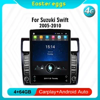 for suzuki swift 2005 2010 4g carplay android autoradio 9 7 tesla screen car multimedia player gps navigator stereo head unit