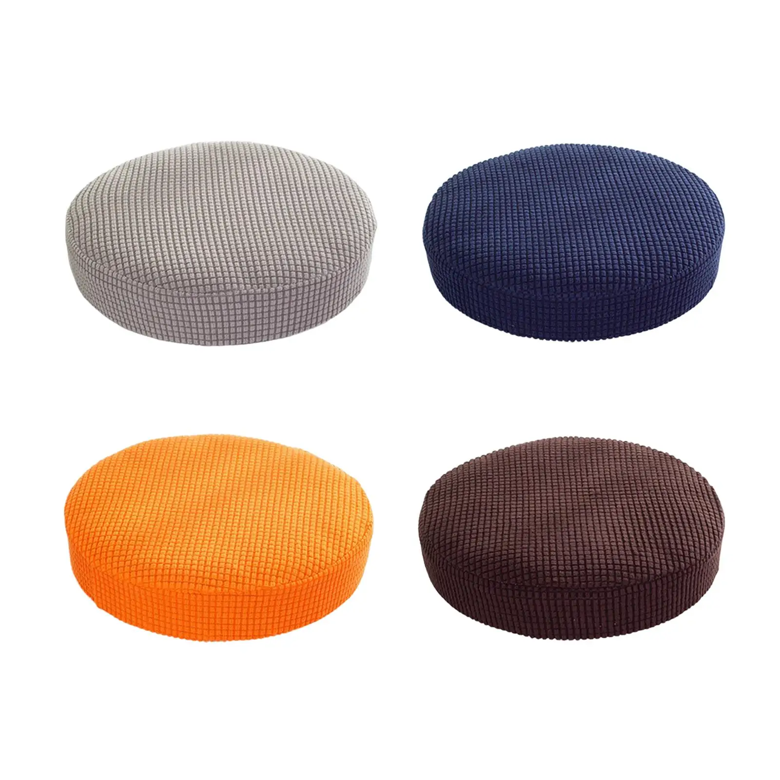 

Stool Covers Elastic Slipcover Dustproof Cafe Bar Stool Cushion Only Cushion