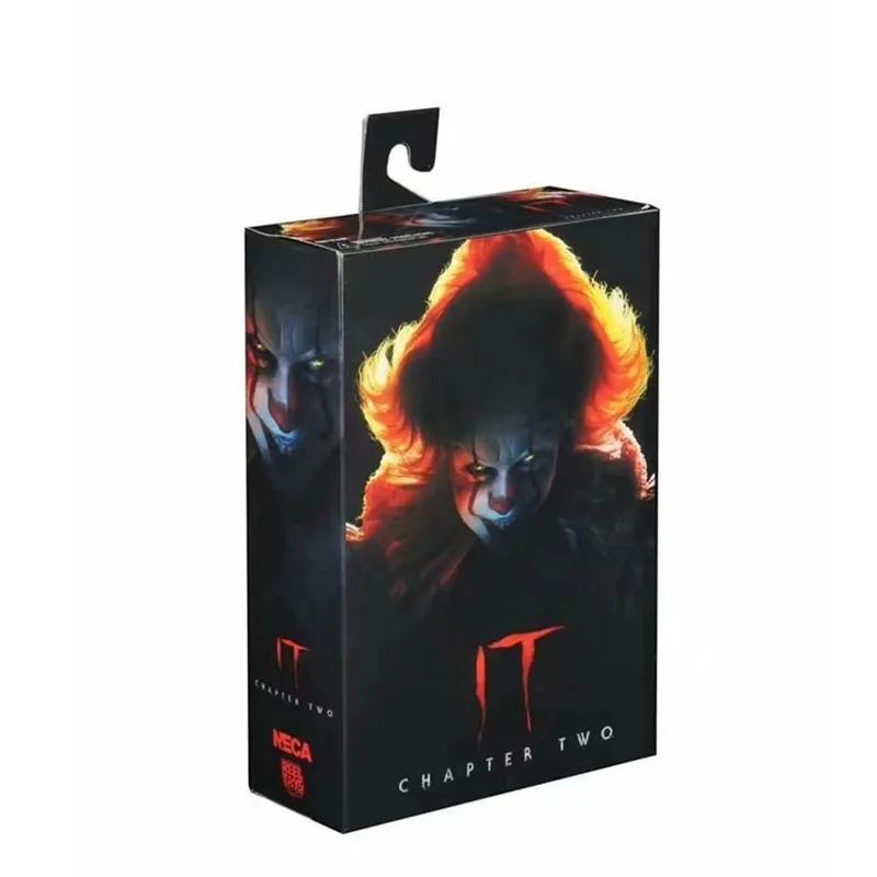 Фото Фигурка Джокера/Кожаноголового человека 18 см в коробке, NECA Ultimate Pennywise, Первая часть, Клоун, Экшн-фигурка, Игрушки и подарки на Хэллоуин №4