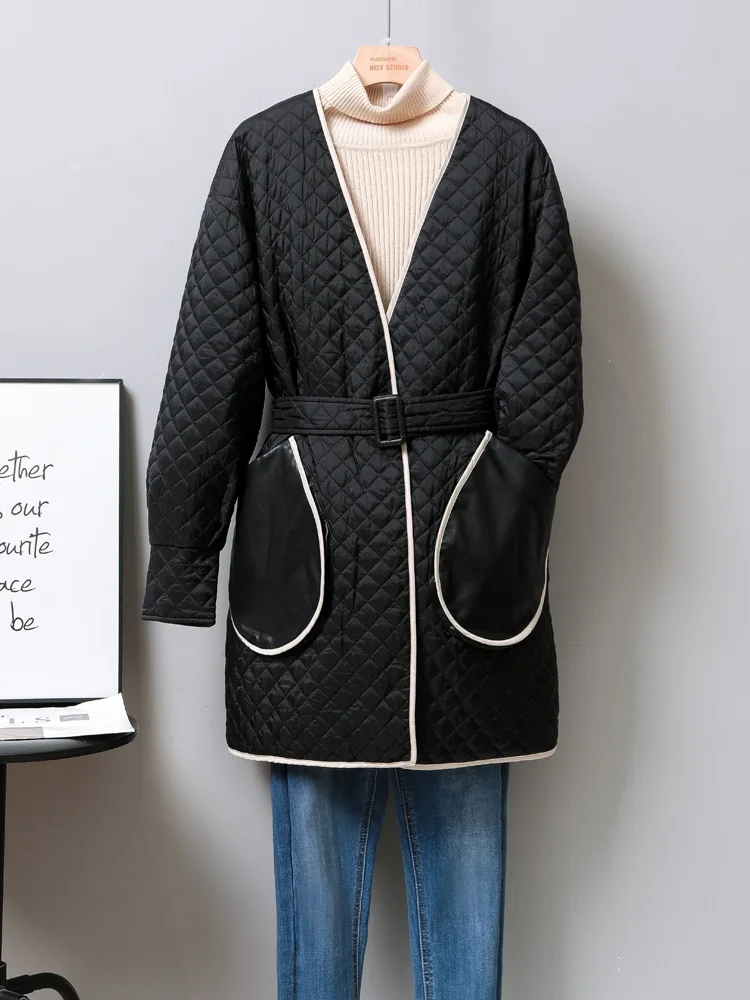 Women Long Down Jacket Casual Style White Duck Down Jackets Spring Autumn Coats And Parkas Female Outwear