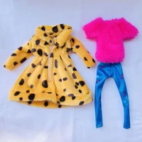 kawaii hot sale fashion winter coat kids toys miniature clothes outfit accessories for barbie diy chirstmas gifts present gifts