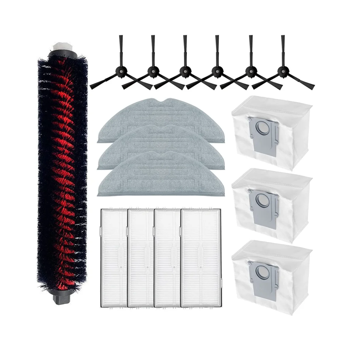 

Roller Side Brush Mop Filter Dust Bags Accessories for S8 S8+ S8 Pro Ultra G20 Vacuum Cleaner Spare Parts