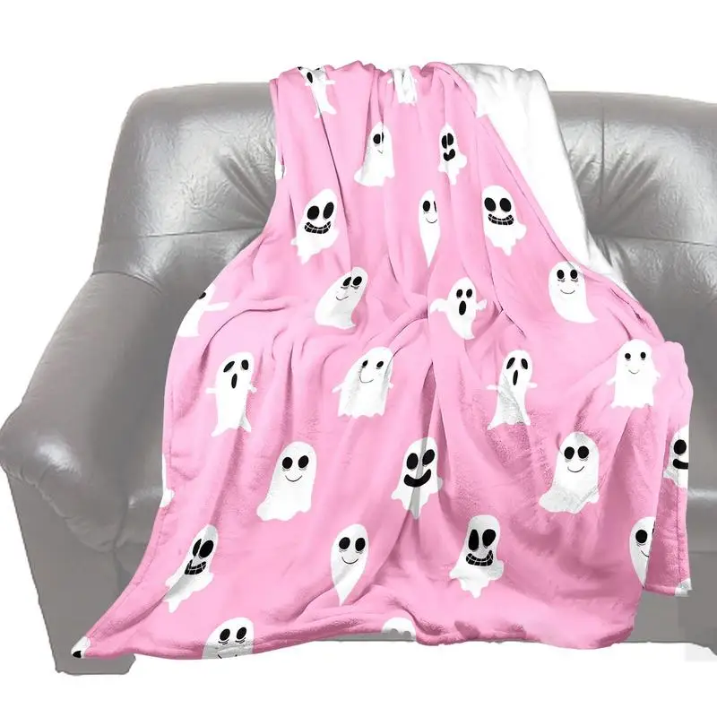 Ghost Throw Blanket For Bedroom Home Accessories For Bedroom Sofa Work Offices Kid Room Apartment Couch