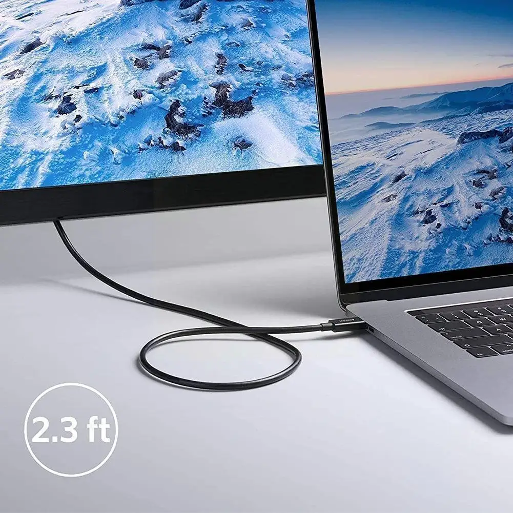 

Thunderbolt 4/3cable Usb4 40gbps Usb Type C To Type C Pd 100w 8k Cable Data Transfer 2 Usb-c Type C Cable For Certifi Z8i8