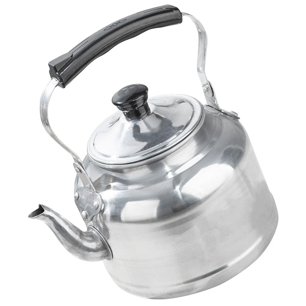 

Metal Tea Kettle Kitchen Office Teapot Reliable Handle Aluminum Household Water Camping Jug