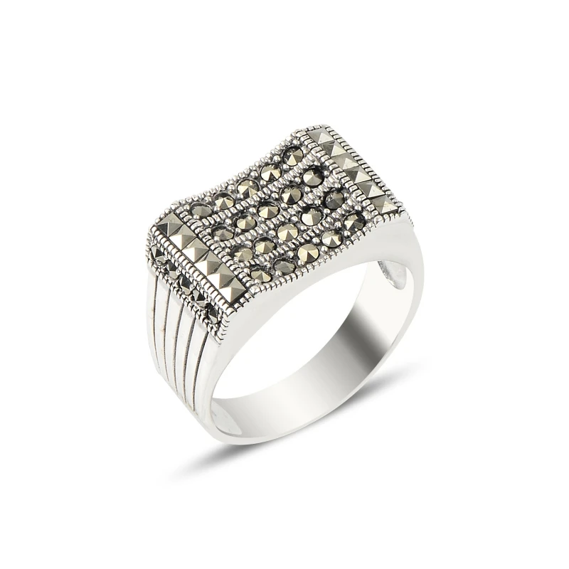 

Silver 925 Sterling Marcasite Ring