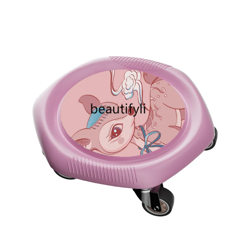 

Скользящая тарелка для фитнеса, беззвучная тарелка для брюшного пресса, тарелка для массажа мышц брюшного пресса и мышц глаз