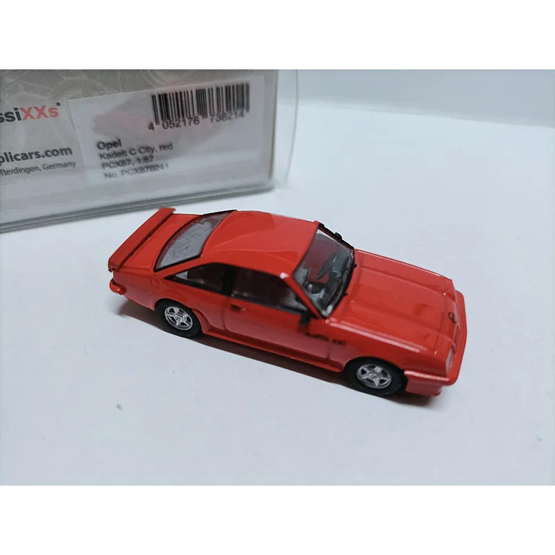 Масштаб 1:87 Opel Kadett C City коллекция пластиковых моделей автомобилей украшения