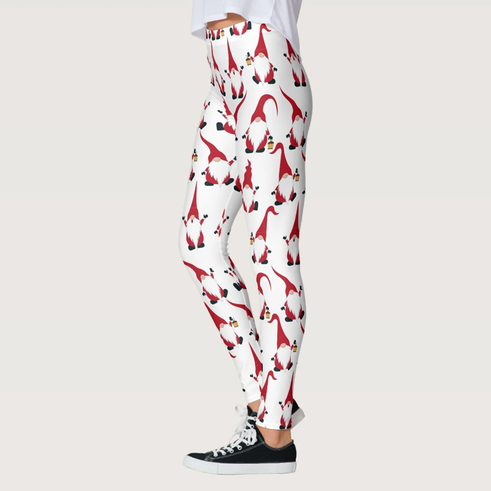 

Christmas Printed Pants Custom Skinny Leggings For Running Christmas Santa Pilates Women's Party Snowman Legging Packs for Women