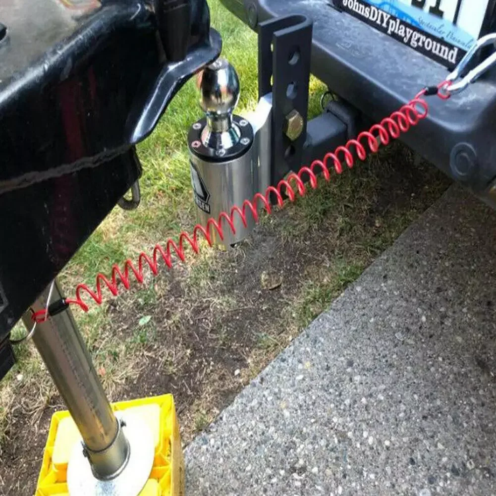 

Safety Buckle Retractable Cable Anti-Lost Cable Auto Trailer Safety Cable for RV Trailer Emergency