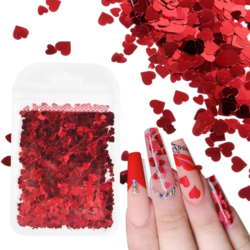 3D милая любовь фотоэлемент для дизайна ногтей День Святого Валентина украшения