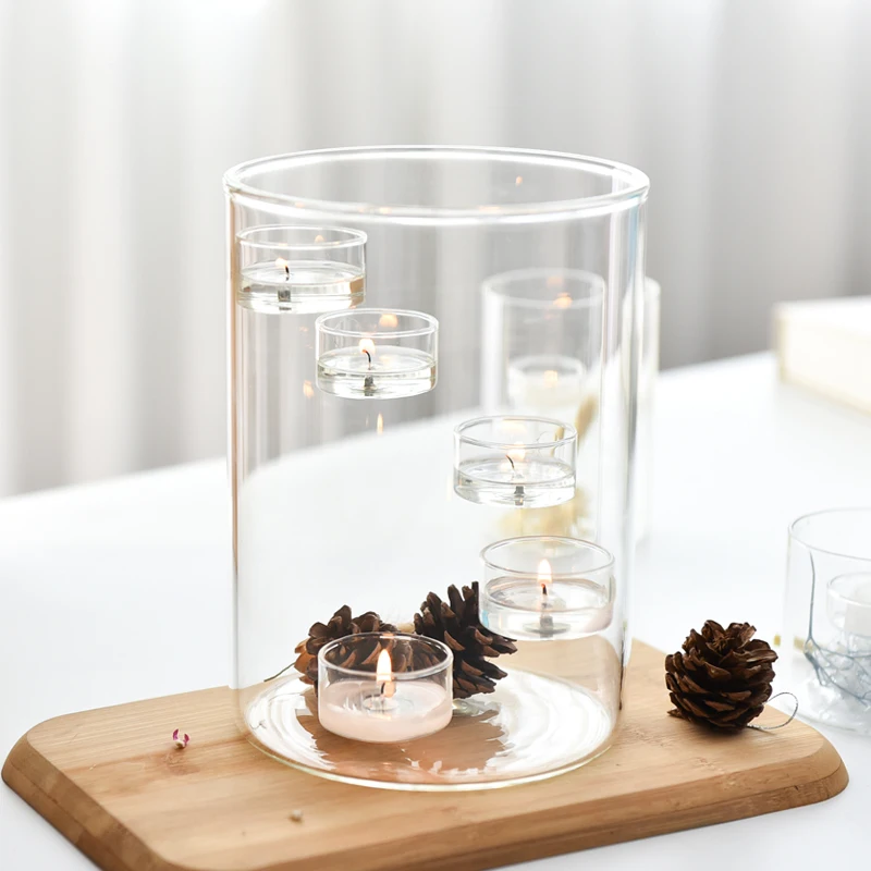 Candlelight Dinner Decoration Ornaments Creative Rotating Ca