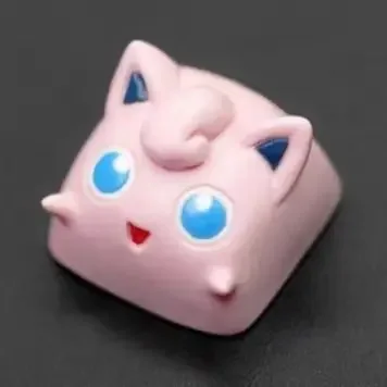 PTCG Pokemon Ditto Jigglypuff Keycap Механическая клавиатура День святого Валентина