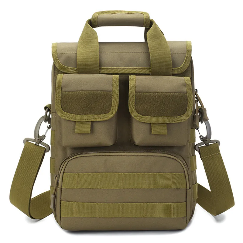 

Военная Тактическая Сумка для мужчин, водонепроницаемый рюкзак на плечо с системой «Молле», уличная сумка для пешего туризма, кемпинга, скалолазания, охоты, школьный портфель