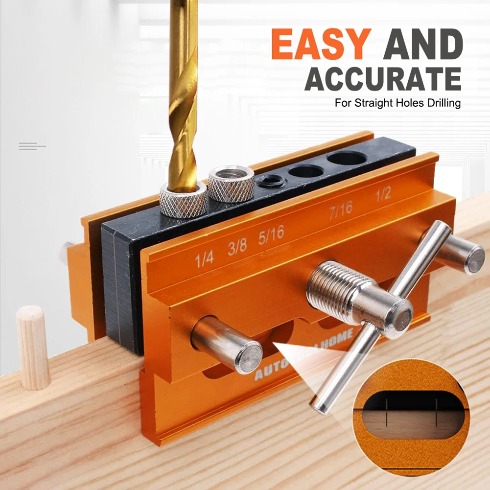 

Hole Puncher Self Centering Self Centering Doweling Jig Vertical Positioning Locator Puncher Tools Carpentry Tools for Carpentry