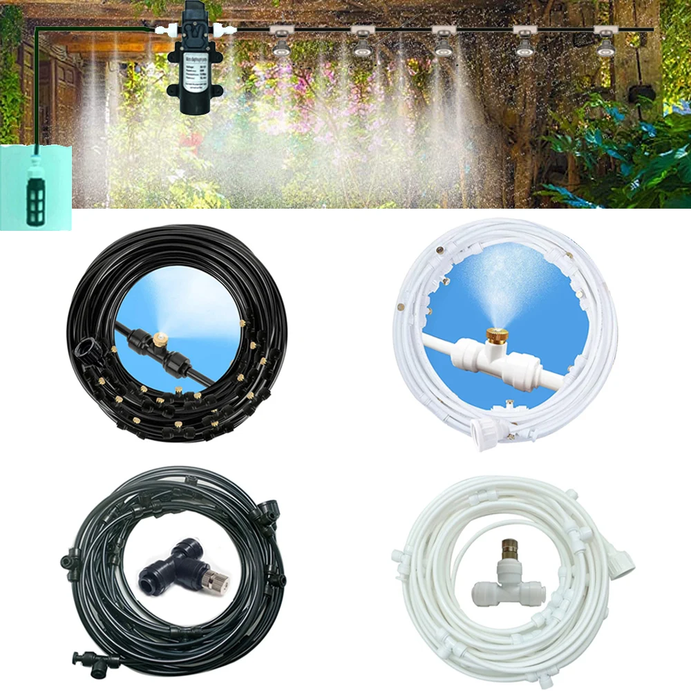 Electric Sprayer Micro Pump Garden Misting Fog Machine For Outdoor Cooling Humidification 6-18M
