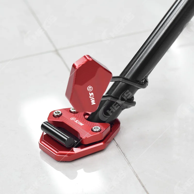 Фото Chekis подходит для Sym Husky Adv 300 Joyride 300I Joymax F300, модифицированный боковой штатив, увеличенная база, боковая поддержка, боковая поддержка, увеличенная №3