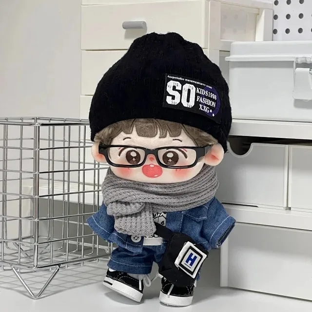 Джинсовый костюм для девочек милая одежда из денима с надписью на зиму без