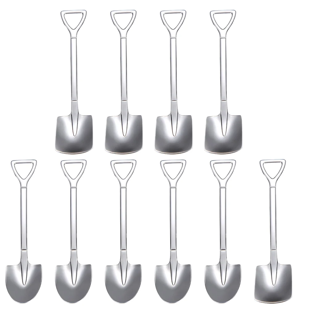 

Spoon Spoonsdessert Coffee Cream Ice Mini Steel Stainless Tea Cocktail Pudding Stirring Fruit Appetizer Espresso Sugar Cake
