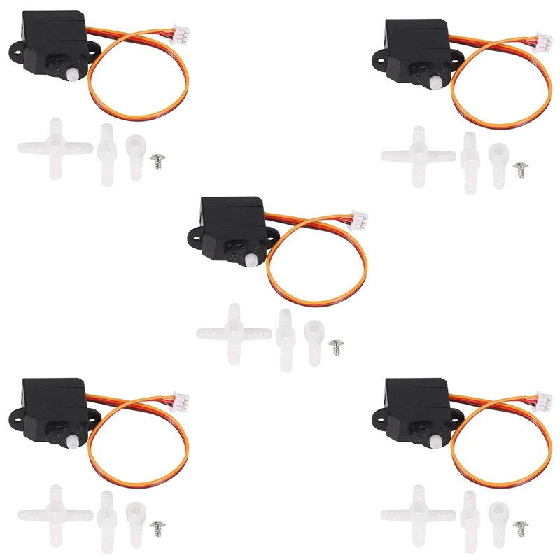 

5X 2G Digital Servo 2.2G Servo For Micro-Model Airplanes Cars Trucks Orlandoo Hunter Upgrade Parts Universal