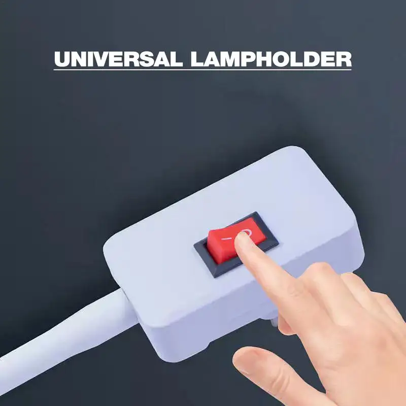 Термостойкий патрон E27 пластиковый