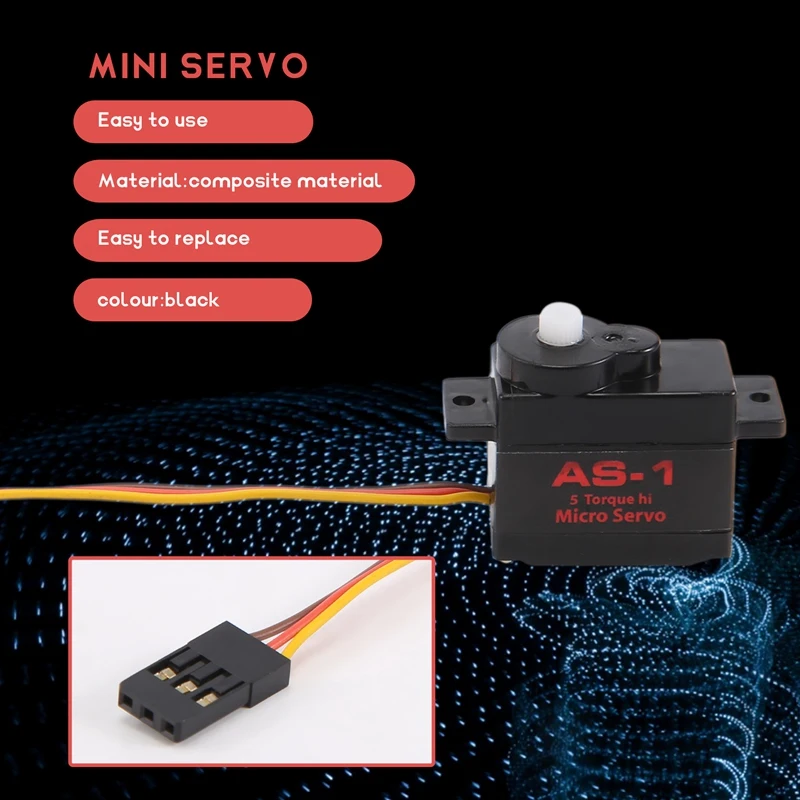 SCX24 AS-1 Mini Servo AXI31619 для 1/24 RC Crawler Axial AXI90081 AXI00002 AXI00001 AXI00005 детали обновления