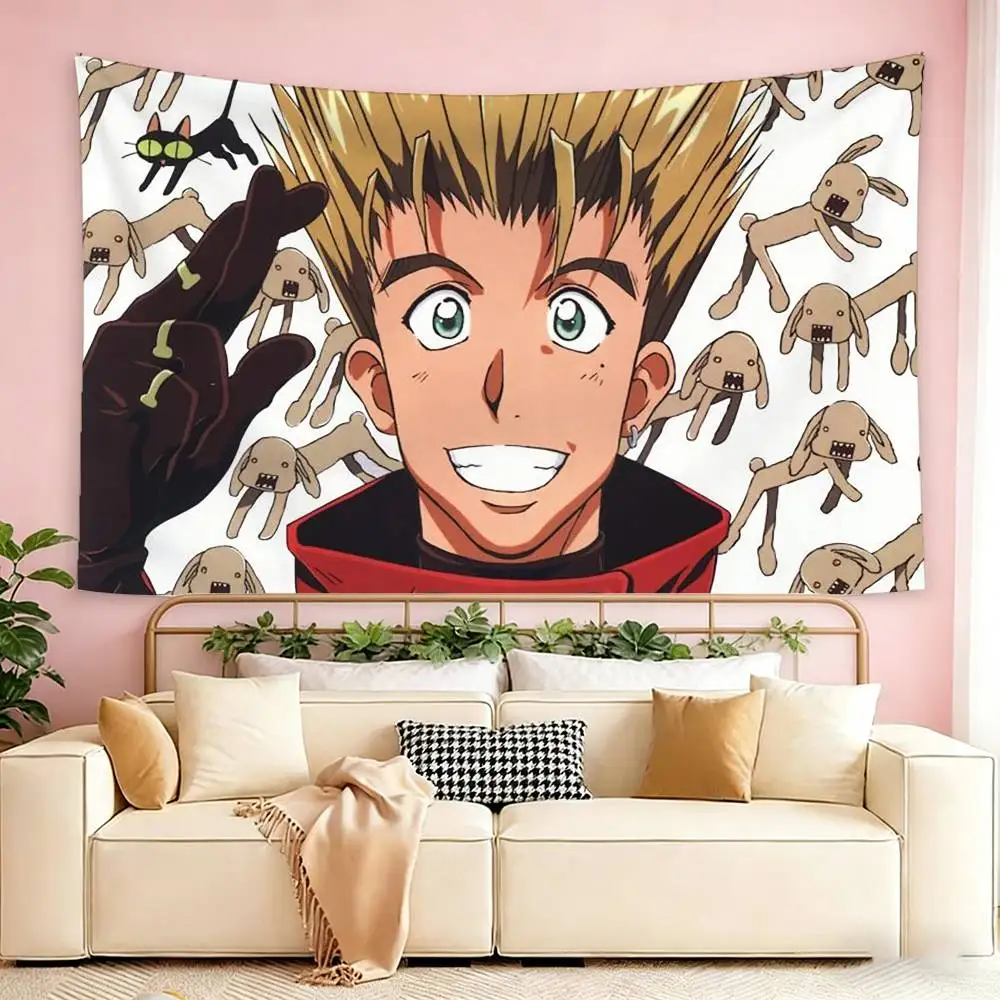 Флаг-гобелен T-Trigun-N Vash the Stampede для настенного крепления, декоративный флаг для улицы, гаража, комнаты, фоновое покрывало (art.: 3920dc5dfbb29) - 3920dc5dfbb29