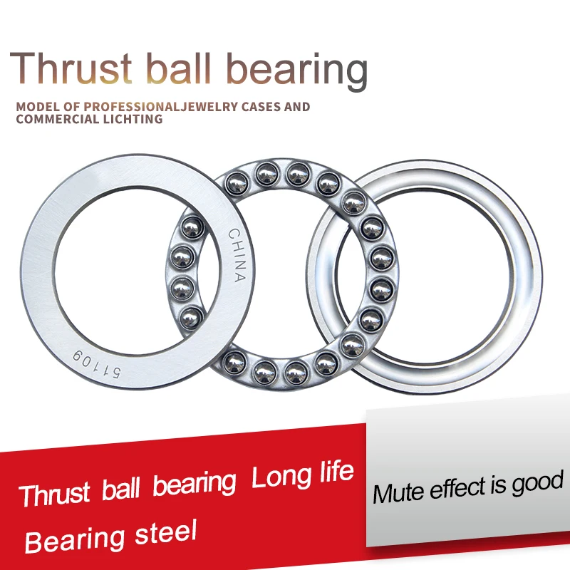 

thrust ball plane bearing 51224 pressure bearing 8224 inner diameter 120 outer diameter 170 thickness 39mm.