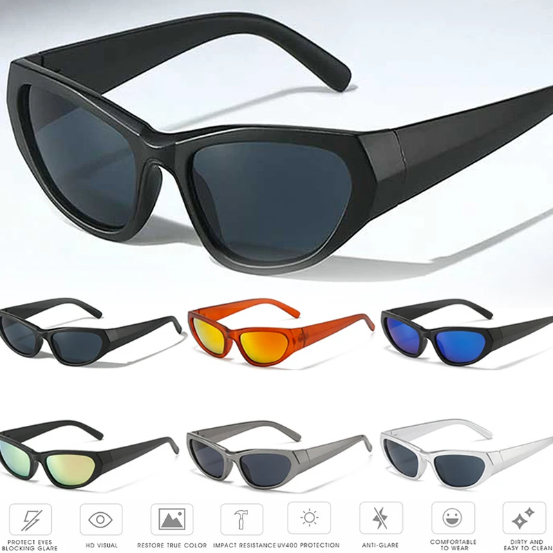 

Outdoor Cycling Sunglasses Men Women Travel Climbing Fishing Eyeglasses Retro Trendy UV Protection Glasses Mountain Bike Goggles