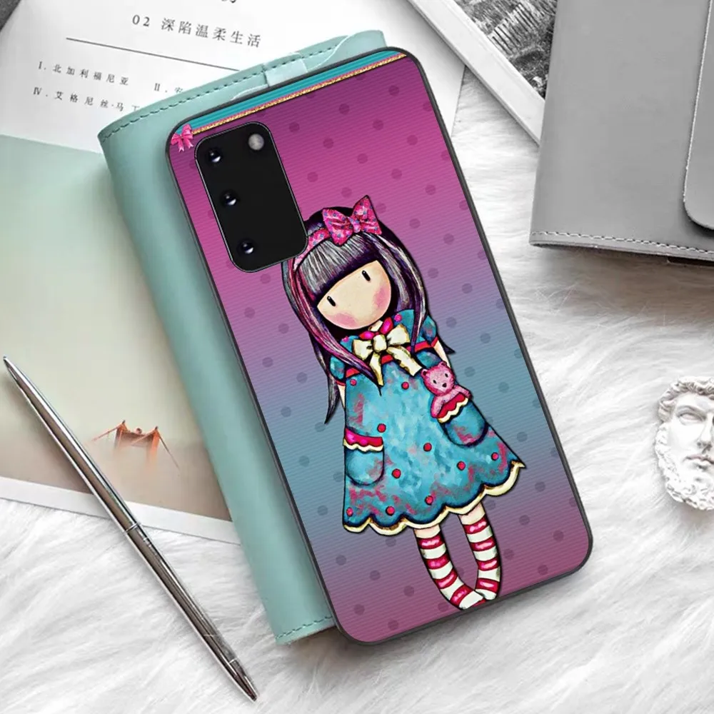 S-Santoro girl G-Gorjuss Phone Case For Samsung S 9 10 20 21 22 23 30 24 plus lite Ultra FE S10lite Fundas