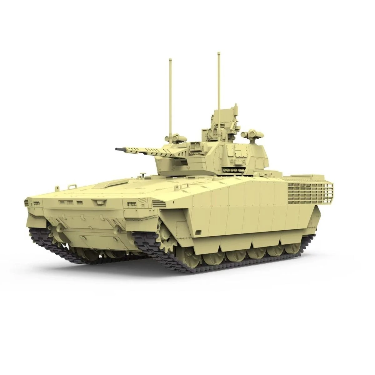 Фото Новая оригинальная сборная модель танка Boder 1/35 китайского типа Тип 100 BN-003 «Механический Волк» (неокрашенная) — подарки на день рождения №3
