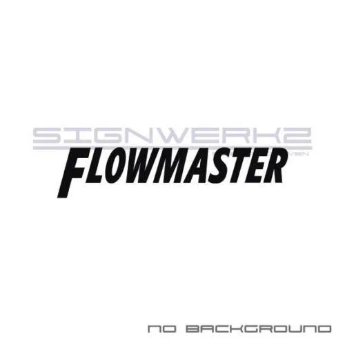 

For 2Pcs/Pair flowmaster Decal Sticker racing American Ford Dodge Mopar exhaust Pair Car Styling