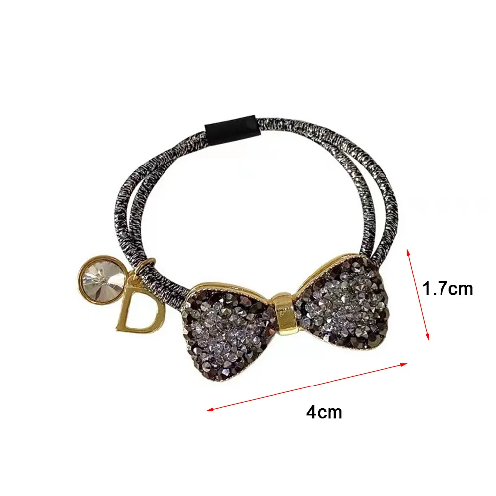 Эластичная капуста для женщин и девочек элегантная Корейская стразы аксессуары