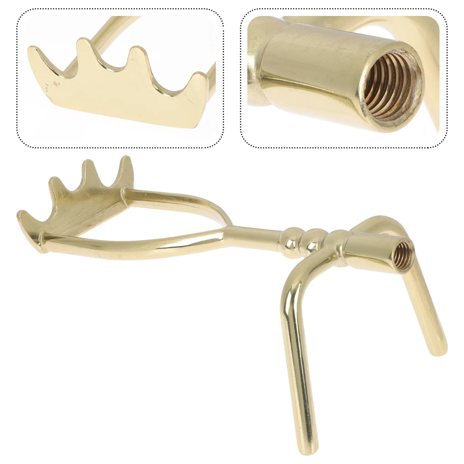 

Sports Accessories Billiard Cue Cross Rack Pool Bridge Head Stick Supporting Galvanized Copper Resting Snooker