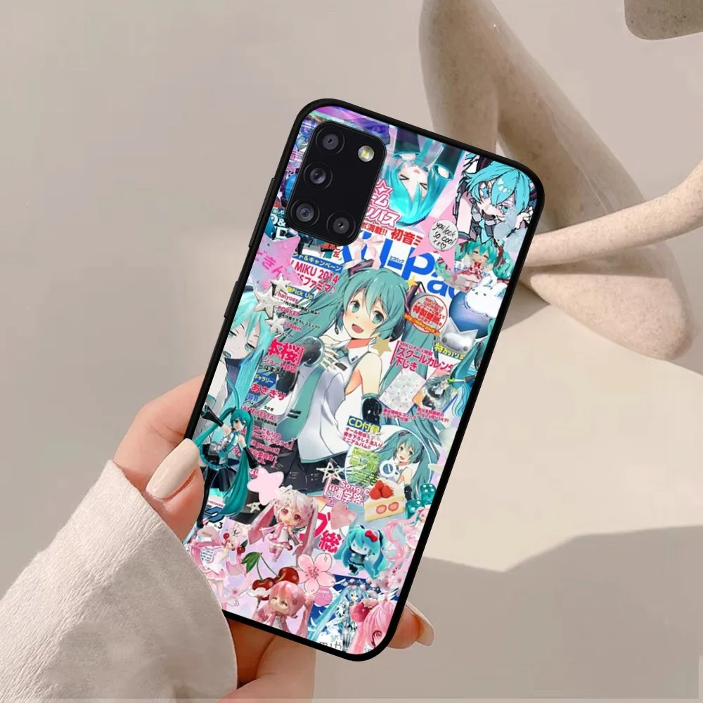 Hatsune anime M-Miku For Samsung A 10 11 12 13 20 21 22 30 31 32 40 51 52 53 70 71 72 73 91 shell