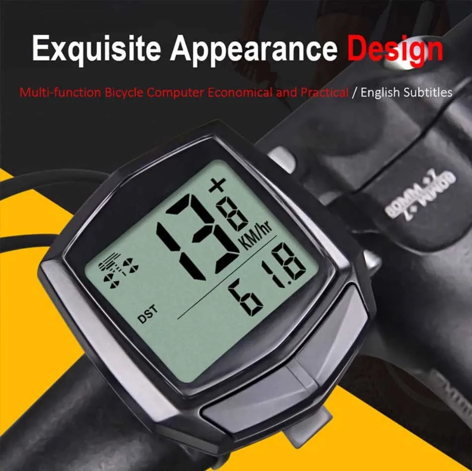 

GPS Bike Computer BSC100S Cycle Wireless Speedometer Bicycle Digital Stopwatch Cycling Odometer Cycling Computer