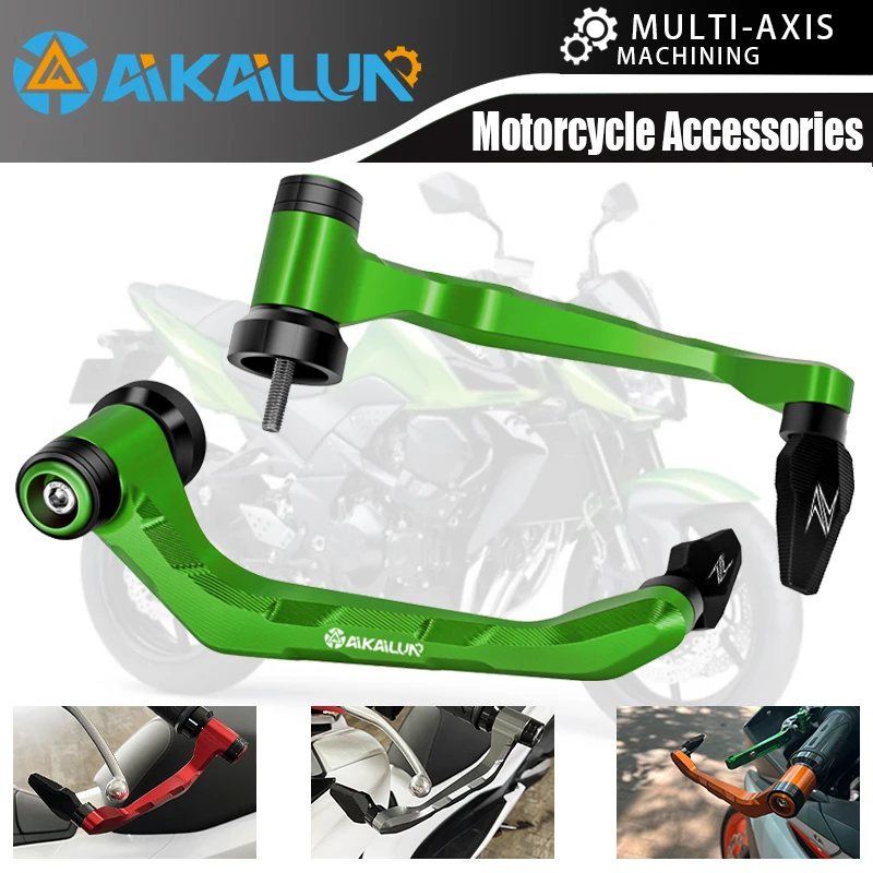 

Motorcycle Handlebar Brake Clutch Levers Protector Guard For KAWASAKI Z250 Z300 Z400 Z750 Z800 Z800e Z900 Z900RS Z1000 Z1000SX
