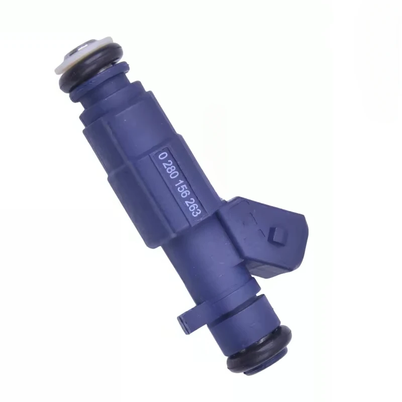 4шт. 0280156263 Топливная форсунка подходит для BYD Geely Panda хэтчбек 1.0 Chery Elegant 473 Flauta Com 1.3 16V