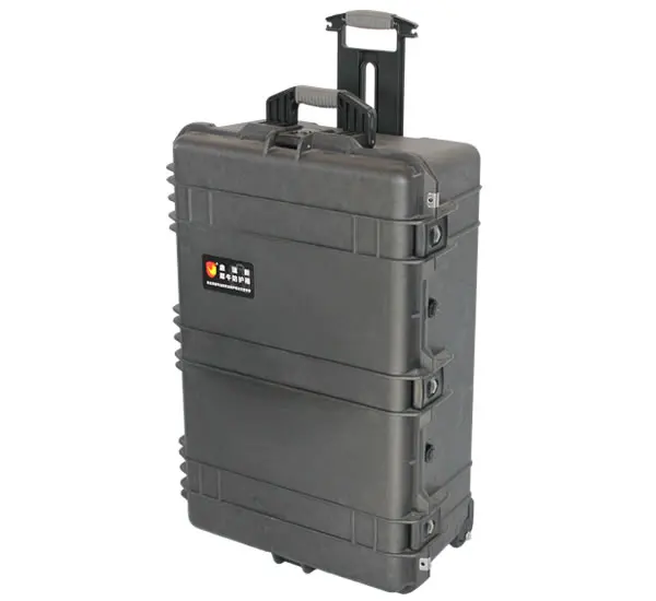 

Black color IP68 Waterproof Dustproof Shockproof Strong Hard Plastic Case Waterproof Equipment Tool Case with Foam and Handle