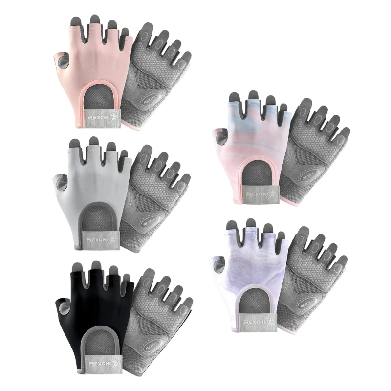 

Gym Gloves for Women Body Building Sports Fitness Workout Breathable Gloves for Crossfits Weight Lifting Training H8WC