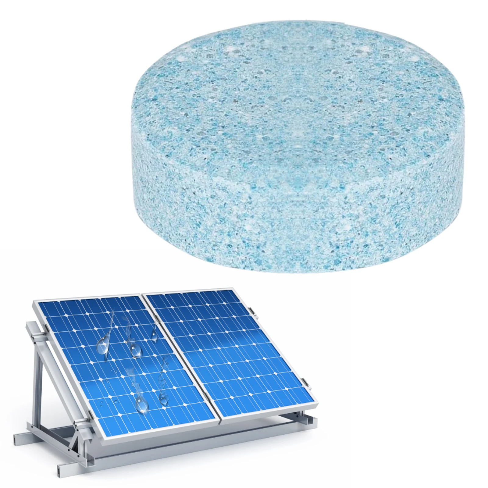 

Cleaning Tablets Solar Panel Cleaning Particles For Dust Smog Excrement Washing Equipment Tool Professional Solution Odor Free