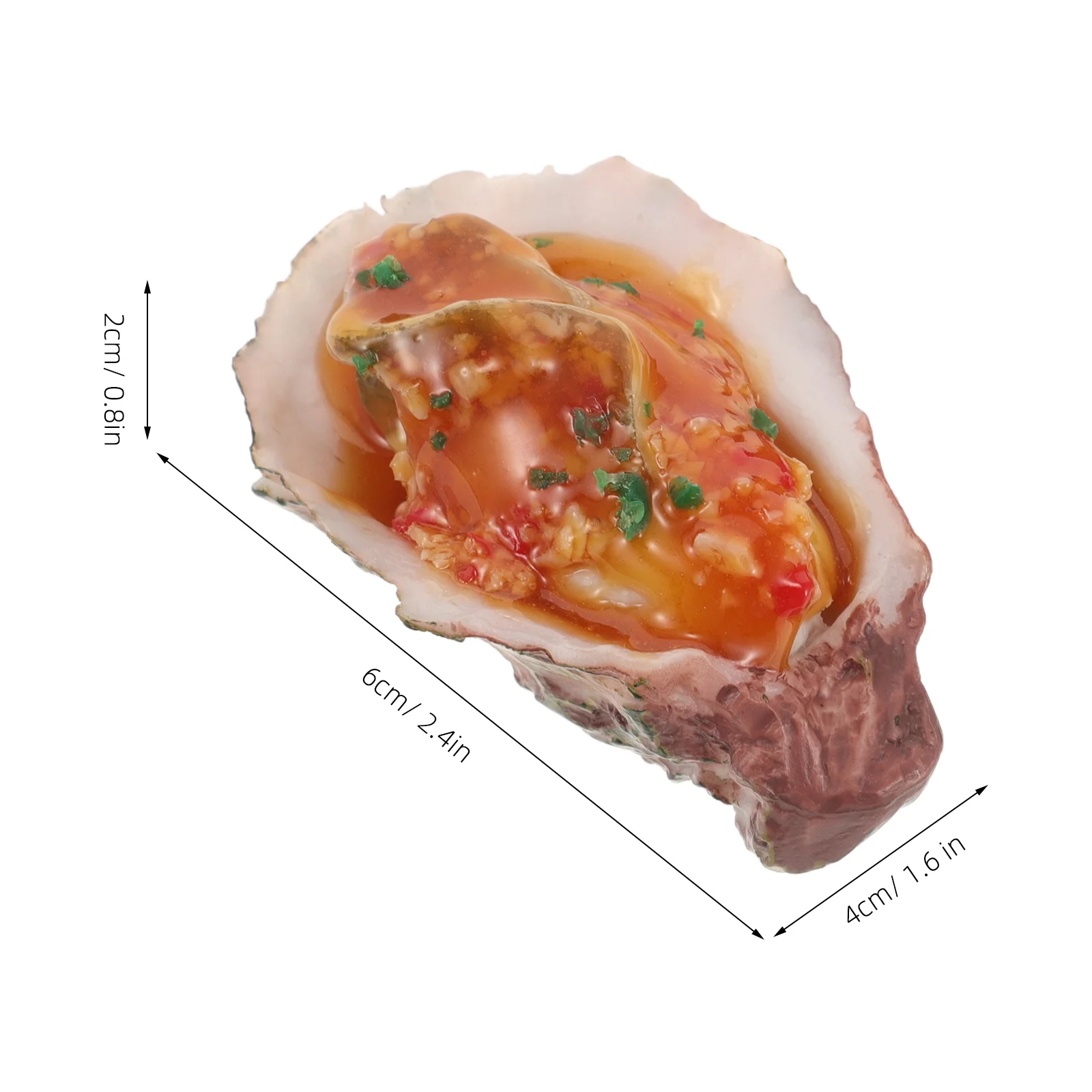 2 шт. модель устрицы поддельные украшения для еды игрушка имитация ПВХ ролевые