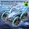 Amphibious RC Car Remote Control Stunt Car Vehicle Double-sided Flip Driving Drift Rc Cars Outdoor Toys for Boys Children's Gift 2