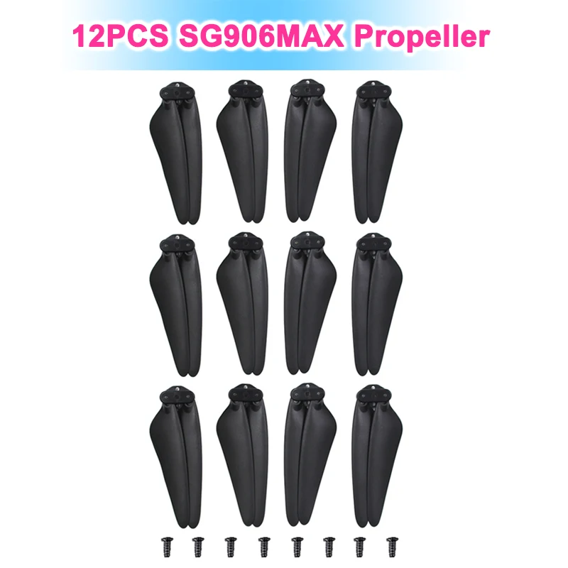 12 шт. SG906 MAX пропеллер реквизит комплект запасных частей для RC GPS дрона SG906MAX оригинальный цвет