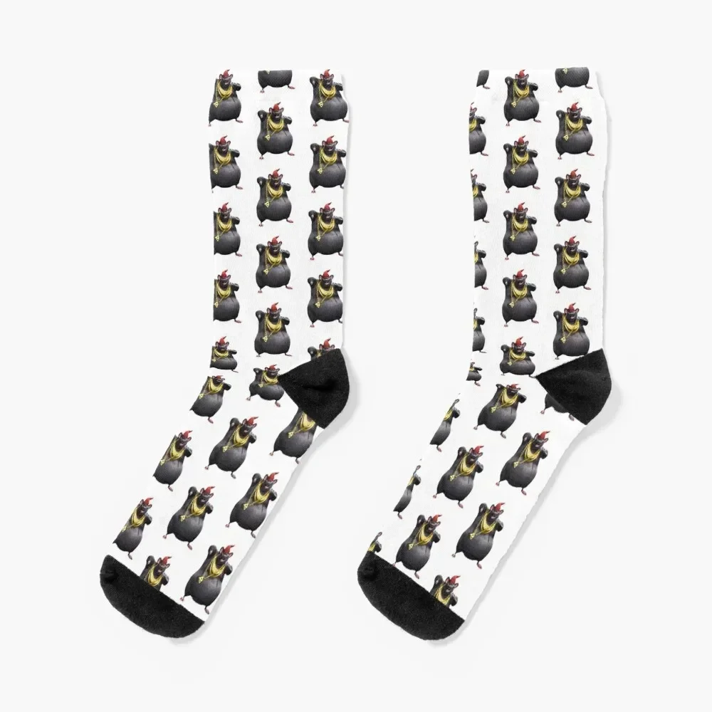 Biggie Cheese Socks Спортивные яркие носки с подвязками для мужчин и женщин